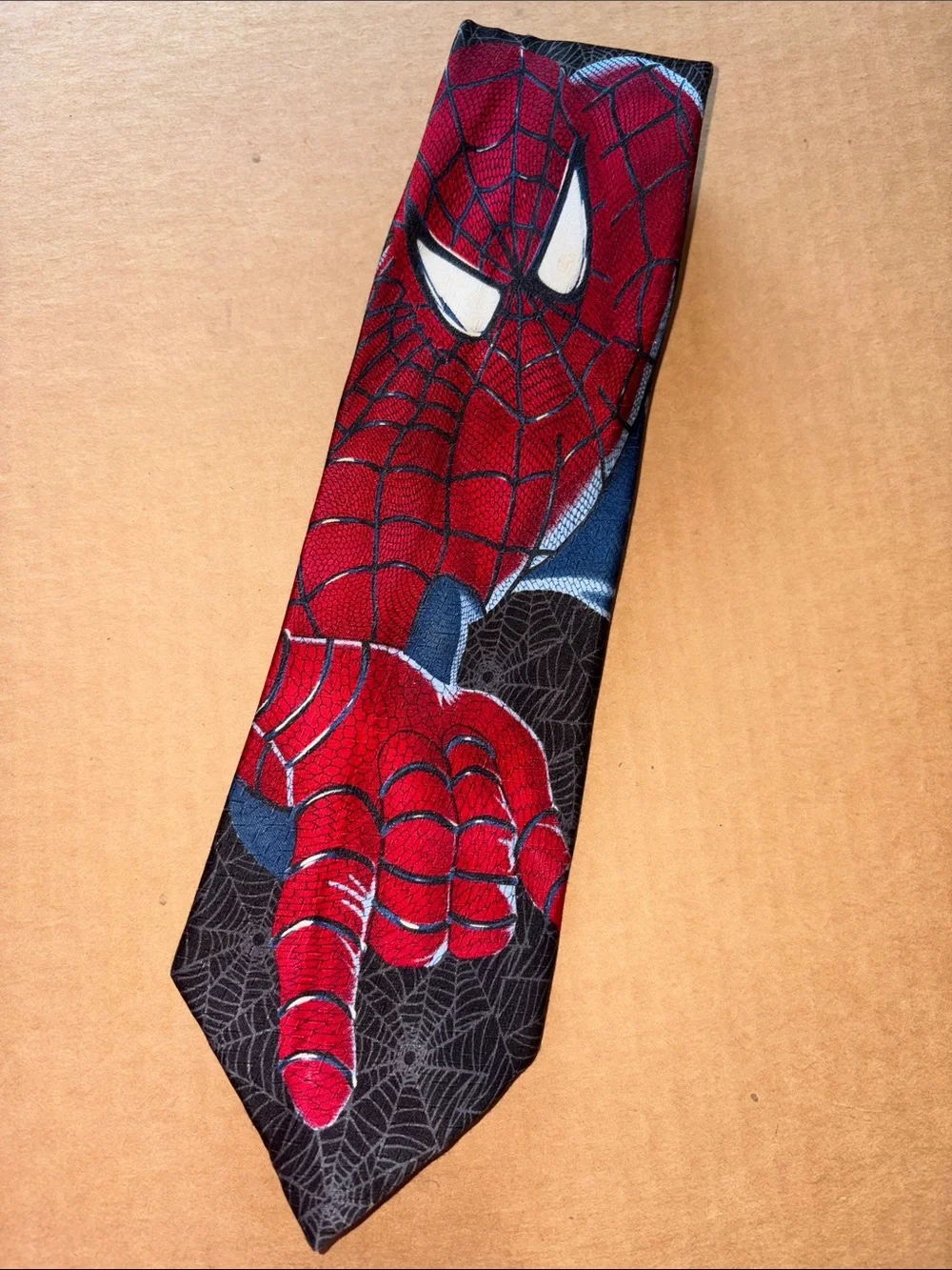 Spider-Man Tie 👔 🕸️ 100% Silk